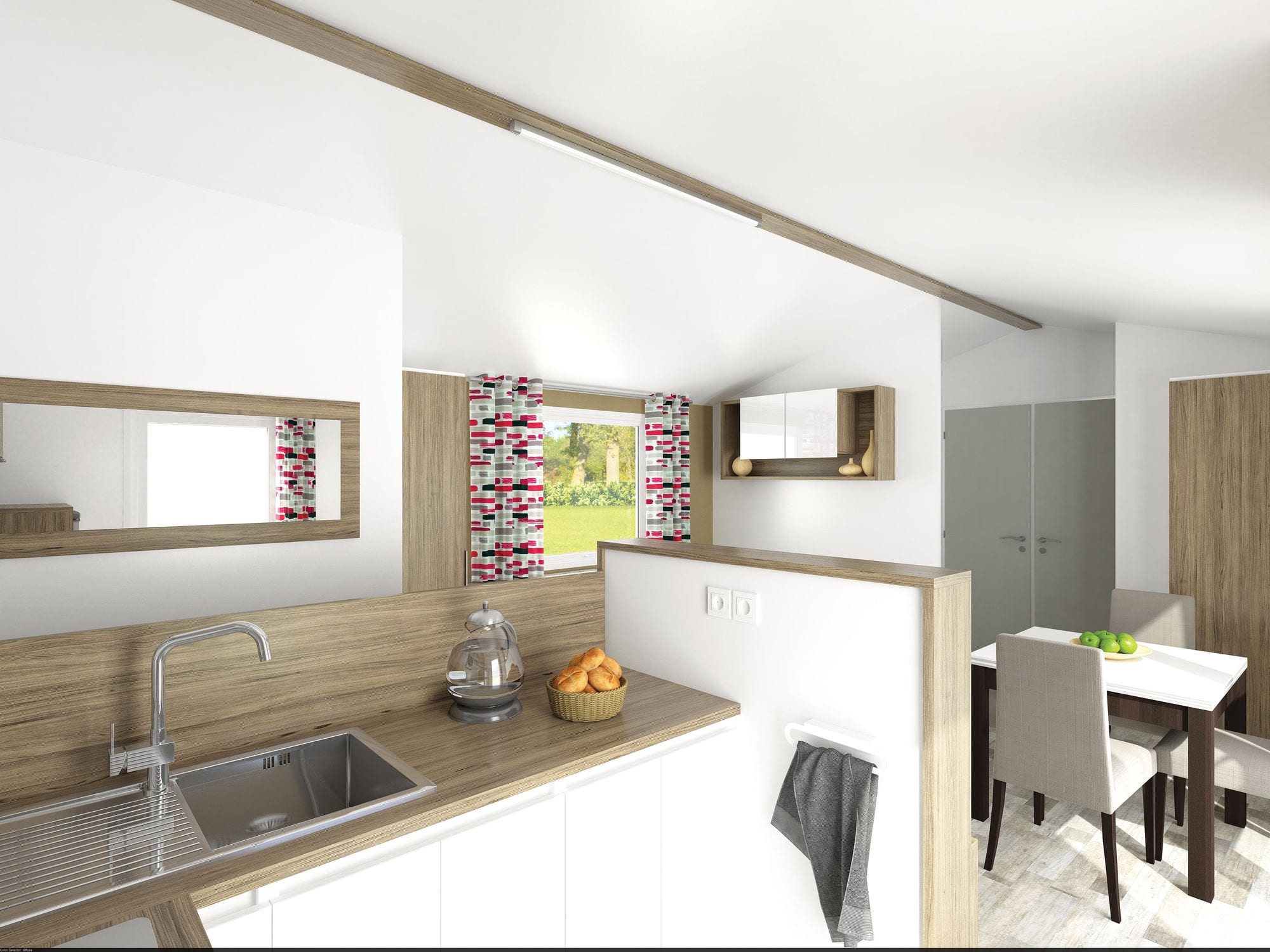 RIDOREV GENOA TRIO ESPACE Mobil home neuf RESIDENTIEL Zen Mobil homes