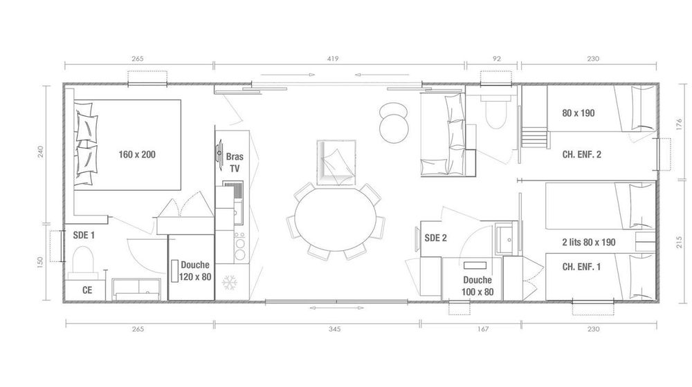 O'HARA KEY WEST 3 - 2021 - Mobil home Neuf - Zen Mobil homes