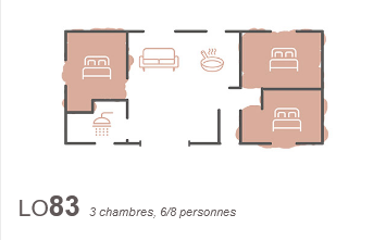 Rapidhome Lodge 83 - Neuf - Locatif - 3 Chambres - Zen Mobil homes