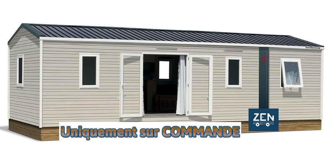 Rapidhome Lodge 100 – Neuf – Gamme locative – 3 chambres – Collection 2024