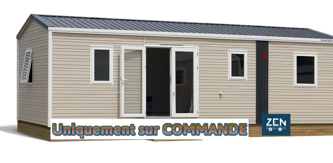 Rapidhome Lodge 870 – Neuf – Gamme Locative – 3 chambres – Collection 2024