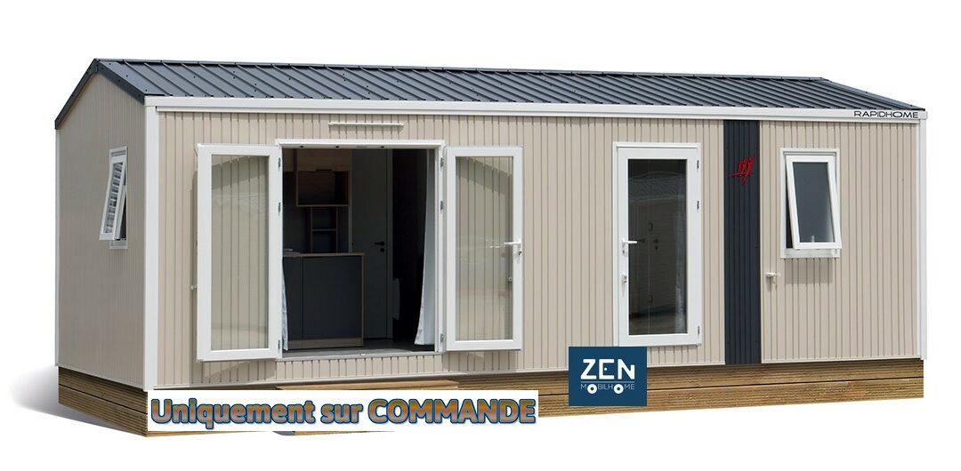 Rapidhome Lodge 770 – Neuf – Gamme Locative – 2 chambres – Collection 2024