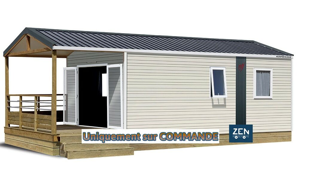 Rapidhome Lodge 75TP – Neuf – Gamme Locative – 2 Chambres – Collection 2024