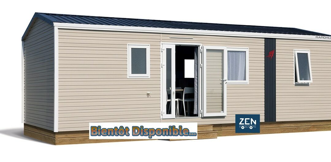 Rapidhome Lodge 872 – Neuf – EN STOCK – 2 chambres – Collection 2024