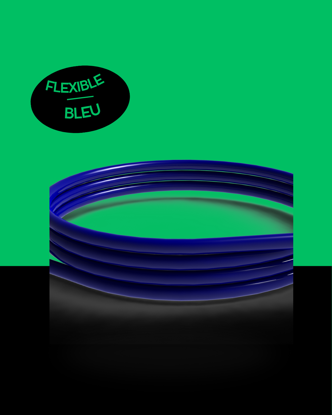 Flexible Bleu- longueur de 10m - 25 bar - Zen Mobil homes