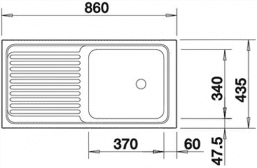 Evier - 201034 – pièce détachée française– Zen Mobil homes