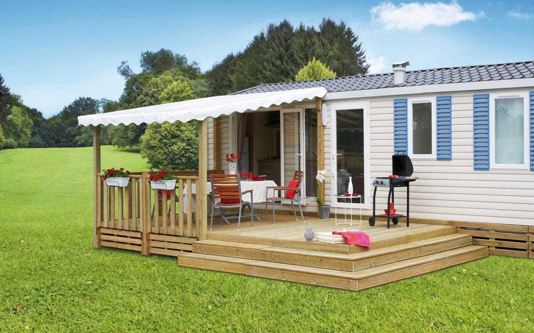 Terrasse Zenespa – 6x3m / 3m – Semi couverte – vissé Inox – Collection 2023 – 4 230€