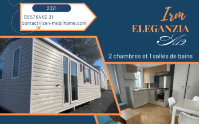 Irm Eleganzia A12 – 2021 – Mobil home d’occasion – 22 500€ – 2 chambres