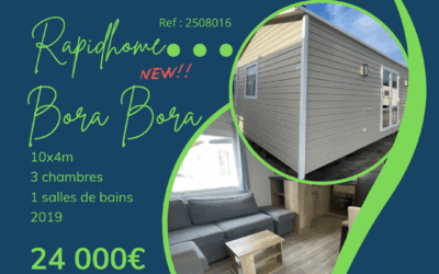 Rapidhome Bora Bora – 2508016 – 2019 – Mobil home d’occasion – 3 chambres