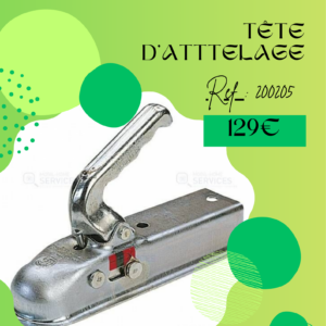Tête d'attelage - pièce détachée IRM/OHARA - Zen Mobil homes