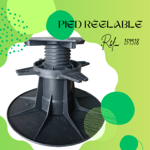 159318 - pied de réglage - pièce détachée - Zen Mobil home