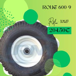 Roue 600 - déplacement - pièce détachée - Zen Mobil homes