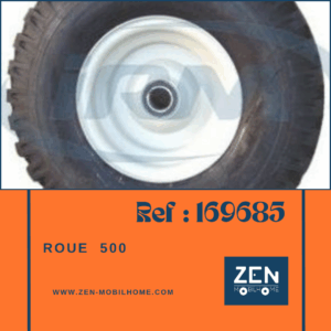 Roue 500-8 - traction - pièce détachée - Zen Mobil homes
