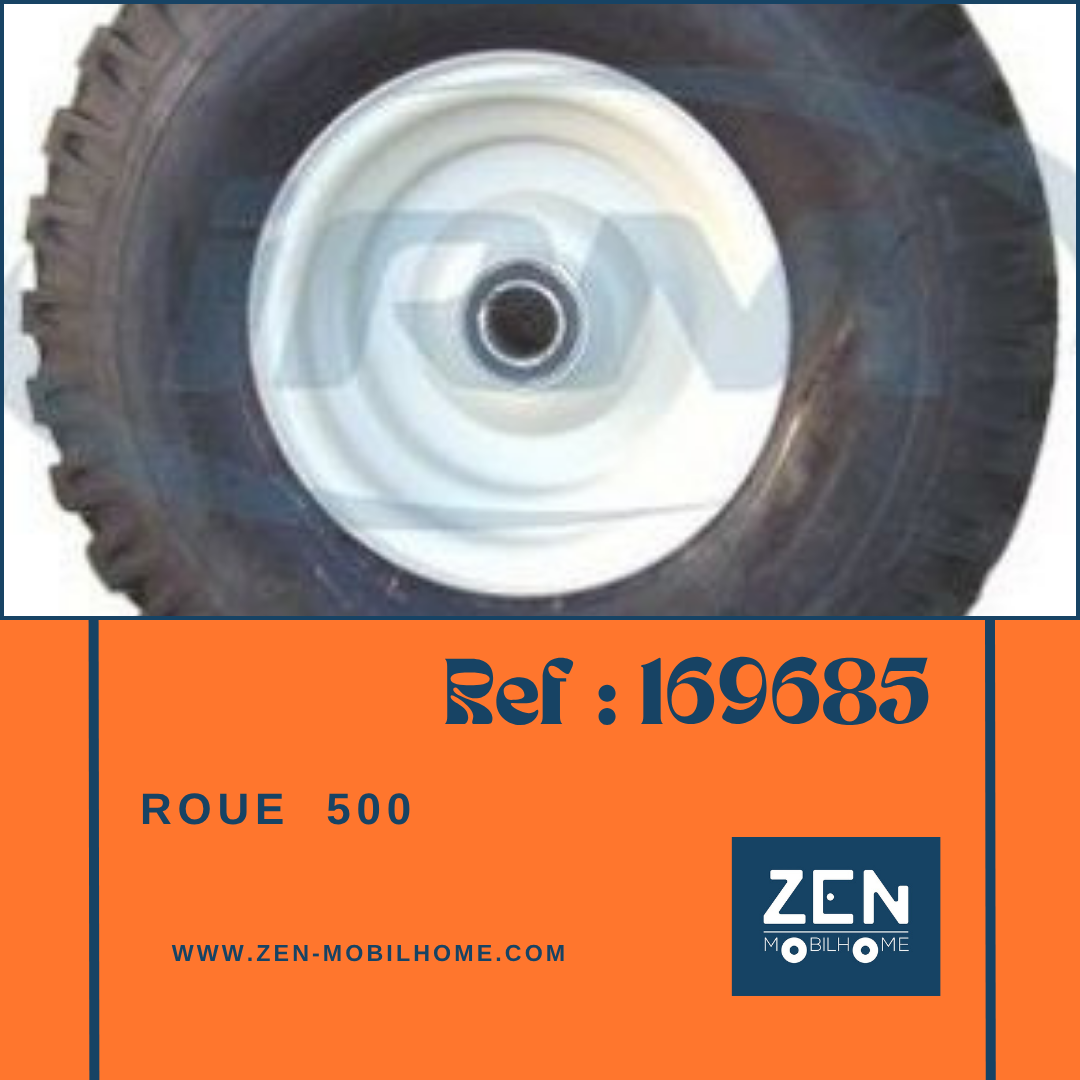 Roue 500-8 - traction - pièce détachée - Zen Mobil homes
