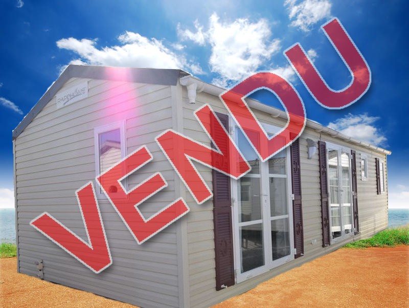 Rapidhome Elite 97 – 145 – 2011 – Mobil home d’occasion – 17 000€ – 2 chambres