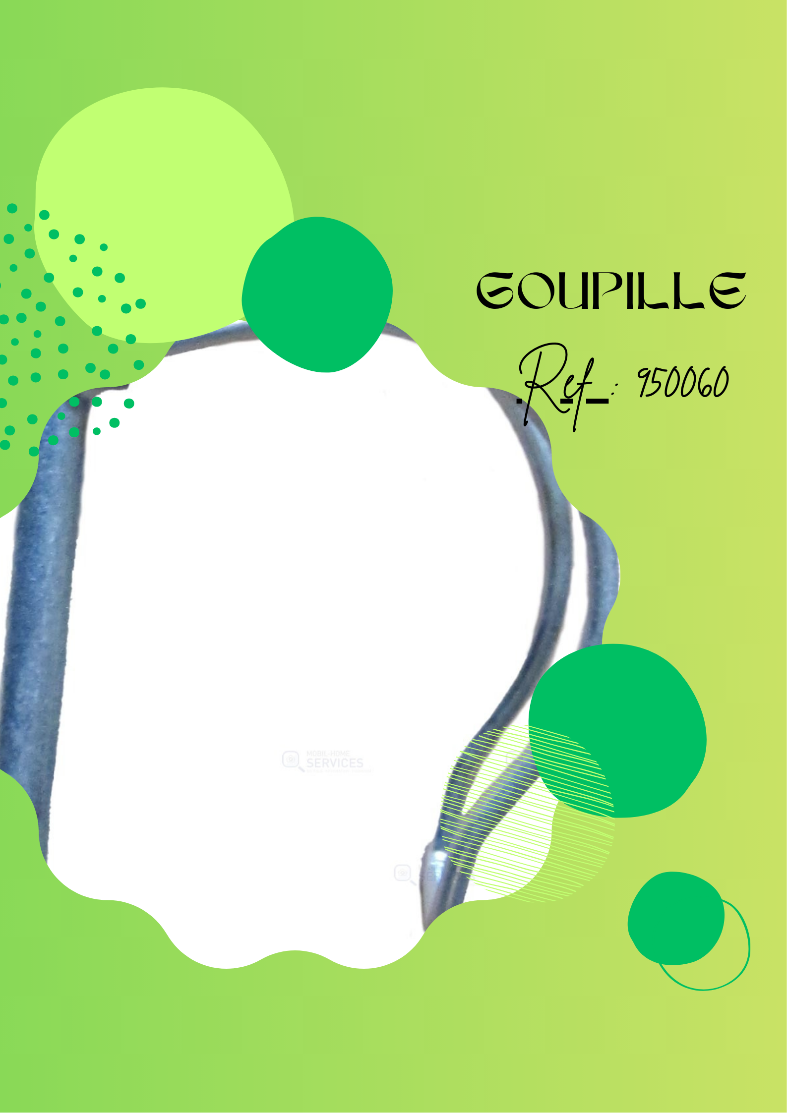 Timon de traction - traction - pièce détachée - Zen Mobil home