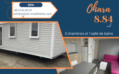 Ohara 884 – 2014 – Mobil home d’occasion – 18 200€ – 3 chambres