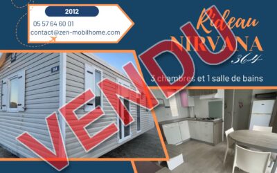 Ridorev Nirvana 364 – 2012 – Mobil home d’occasion – 15 900€ – 3 chambres