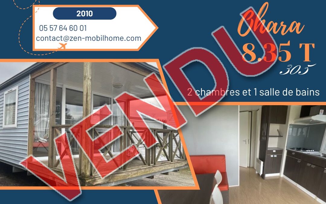 Ohara 8.35 T - 2010 - Mobil home d'occasion - Zen Mobil homes