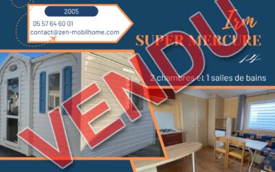 Irm Super Mercure 14 – 2005 – Mobil home d’occasion – 9 700€ – 2 chambres