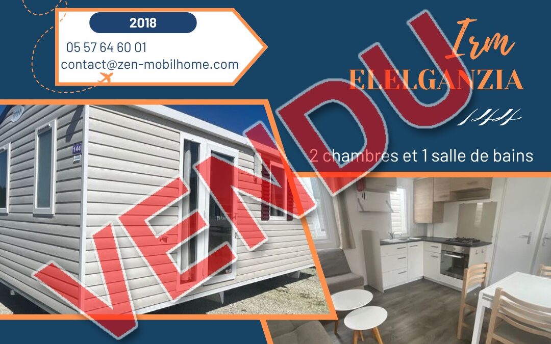 Irm Eleganzia 144 - 2018 - Mobil home d'occ - Zen Mobil homes