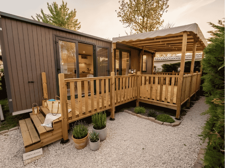 Ohara 844 – Sur Parcelle – Biscarrosse – 35 900 € – Mobil home Clés en Main