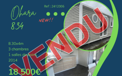 Ohara 8.34 – 2412006 – 2014 – Mobil home d’occasion – 18 500€ – 3 chambres