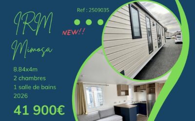 IRM Mimosa- 2509035 – 2026 – Mobil home d&rsquo;occasion – 41 900€ – 2 chambres