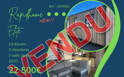 Rapidhome Elite – 2509385 – 2021 – Mobil home d’occasion – 22 500€ – 3 chambres