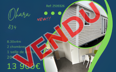 Ohara 8.34 – 2509326 – 2011 – Mobil home d’occasion – 13 900€ – 2 chambres