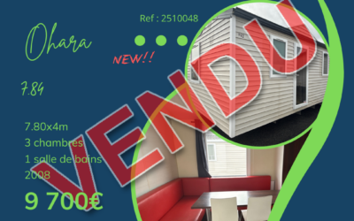 Ohara Ophéa 7.84 – 2510048 – 2008 – Mobil home d&rsquo;occasion – 9 700€ – 3 Chambres