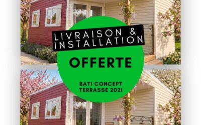 Bati Concept 2307001 – 2021 – Mobil home d&rsquo;occasion – 22 980€ – 2 chambres