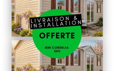 Irm Cordelia – 2410001 – 2011 – Mobil home d’occasion – 17 500€ – 3 chambres