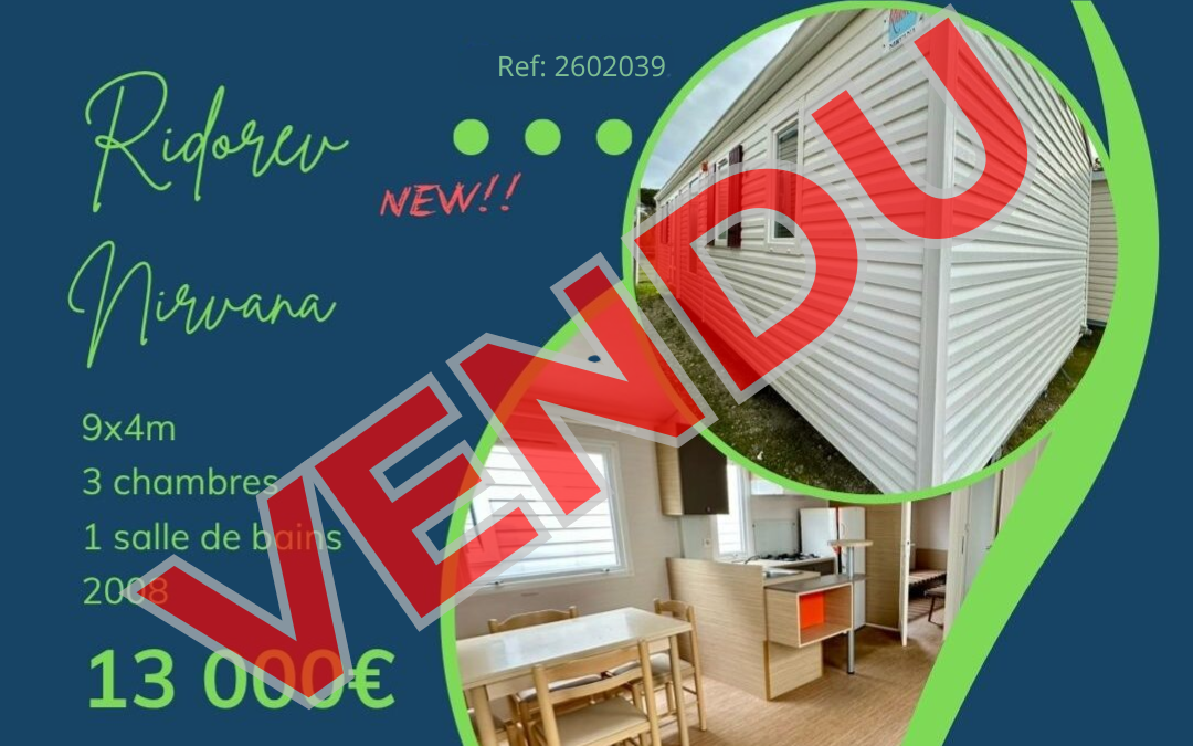 Ridorev Nirvana – 2602039 – 2008 – Occasion – 13 000€ – 3 chambres