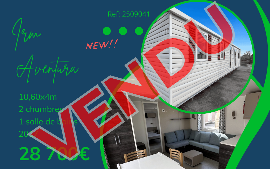 Irm Aventura – 2509041 – 2017 – Occasion – 26 000€ – 2 chambres