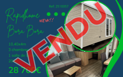 Rapidhome Bora Bora 2510057 – 2022 – Occasion – 28 700€ – 3 chambres