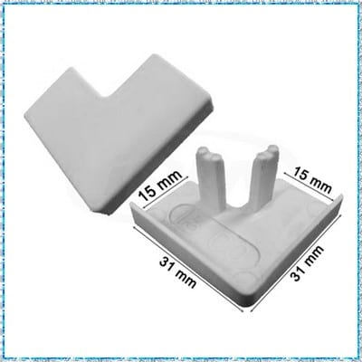 001128 - Angle de finition - BLANC
