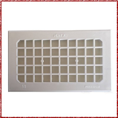 035457 - Grille d'aération - Blanc