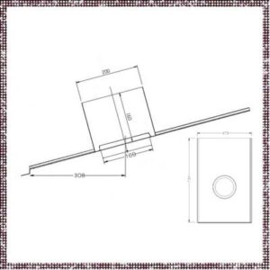 152978-M-5910 – Ventilation toiture – Noir – PVC