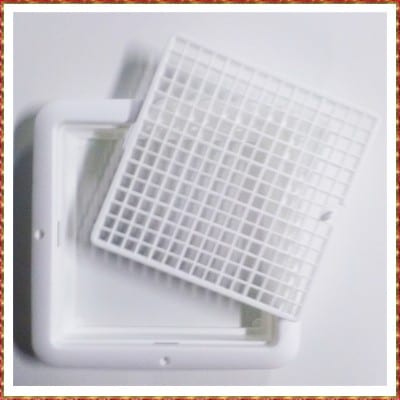 162485-M-3001 - Grille de ventilation - Blanc