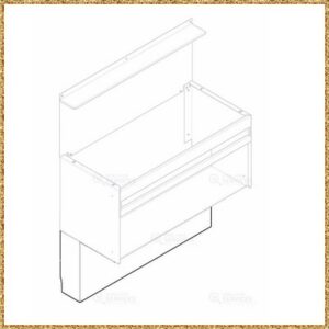 171355 – Cache Tuyau – Blanc