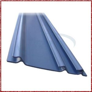 955716-M-5700 - Profilé PVC départ - lg 3760 mm - Gris Argenté