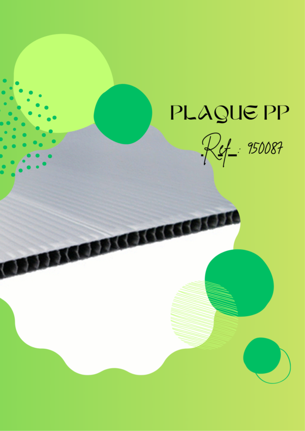 950087 - Plaque PP alvéolaire - NOUVEAUTE